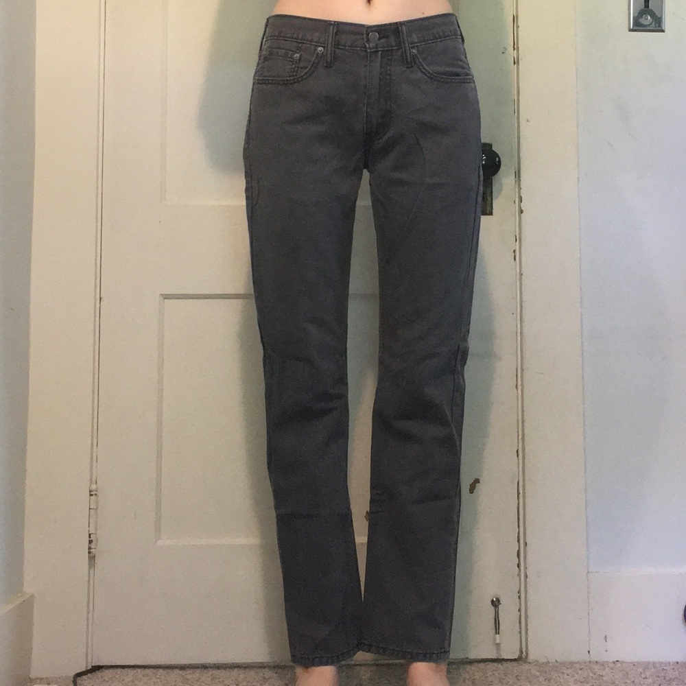 Levi’s 514 Grey Canvas Jeans 30x32